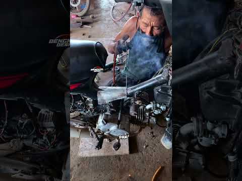 proses pelapisan rangka motor grand yang sering patah