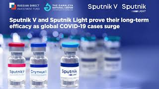 Sputnik V and Sputnik Light prove their long-term efficacy as global COVID-19 cases surge