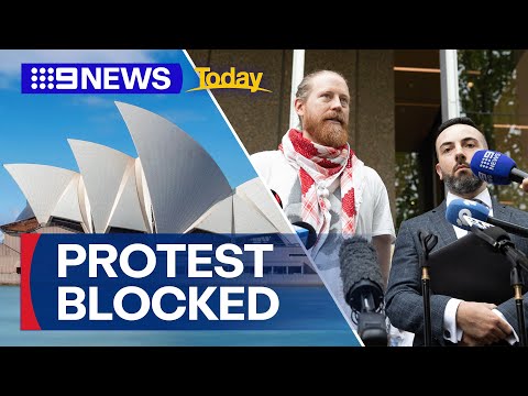 YouTube video thumbnail: NSW Court Blocks Opera House Rally