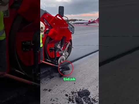 Mengaspal Jalan Dalam Waktu Singkat 😲