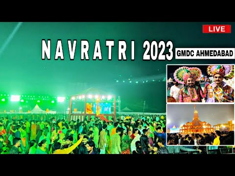 GMDC Navratri Special Garba 2023 live | Ahmedabad Navratri | Navratri Dance | Garba Navratri