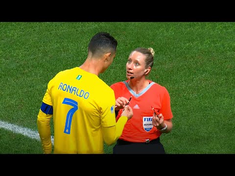 Rare Moments of Female Referees