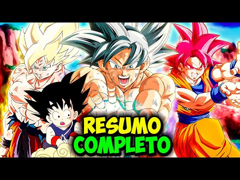 RESUMÃO COMPLETO DE DRAGON BALL (Todas as Sagas Originais)