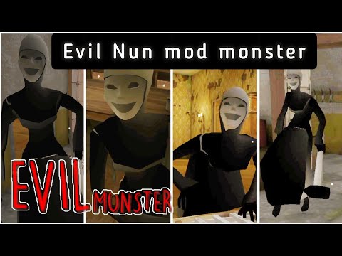 Evil Nun new mod gameplay +  jumpscares + ending