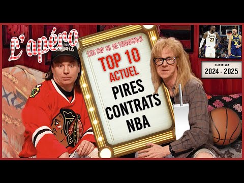 NBA Top 10 actuel (2024-25) : les pires contrats