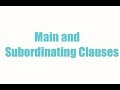 Understanding Clauses and Conjunctions