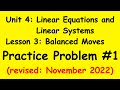 Solving Linear Equations and Relationships