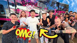 FAZE RUG came to OUR RV (BTS of our EPIC collaboration)