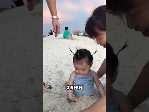 Beach Hole Kid Distraction