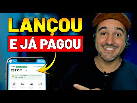 CORRE!!! NOVO APP PAGANDO NA HORA - SACOU RECEBEU!