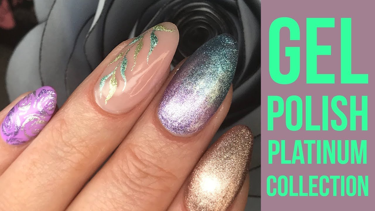 FIVE Ways To Use The Platinum Urban Graffiti Gel Polish Collection - Easy Deisgns