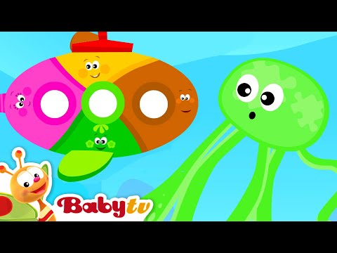 Puzzle Pieces Turn into a Submarine & Rescue an Octopus!  🌊🧩 @BabyTV