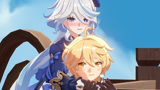 Furina brings Aether to heaven
