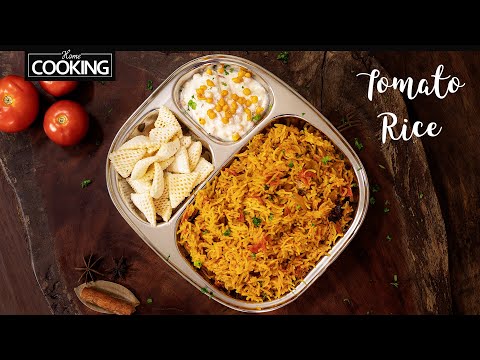 Tomato Rice in Pressure Cooker | Thakkali Sadam | Rice Recipes | Tomato Pulao | Lunch Box Recipes