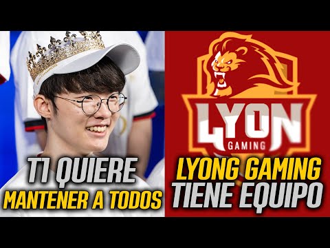 T1 QUIERE MANTENER EL EQUIPO ¿PODRA? | LYON GAMING TA TENDRIA TEAM PARA 2025 | CHOVY Y RULER RUMORES