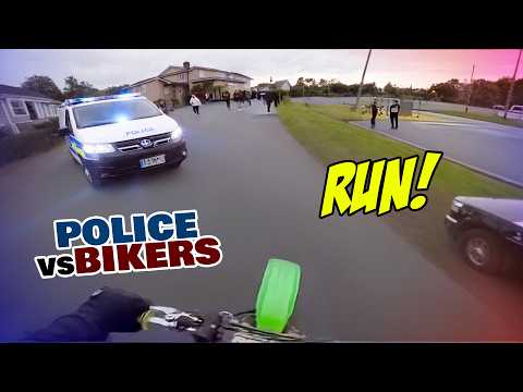 COPS CHASE BIKER | POLICE vs MOTORCYCLE | Best Moto Compilation 2025