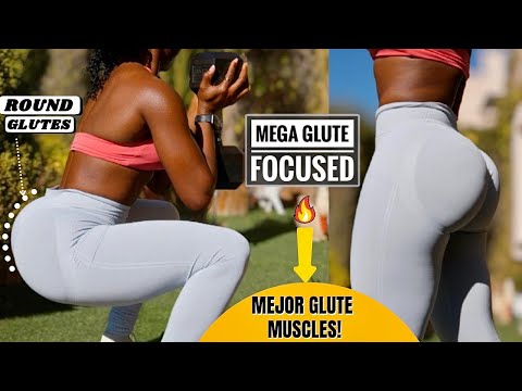 MEGA BOOST DUMBBELL BOOTY FOCUSED~DO THIS TO ACTIVATE & GROW YOUR GLUTES FASTER EP 15