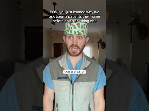 Can’t spell trauma without ABC #medical #medicalstudent #doctor #nursing #shorts