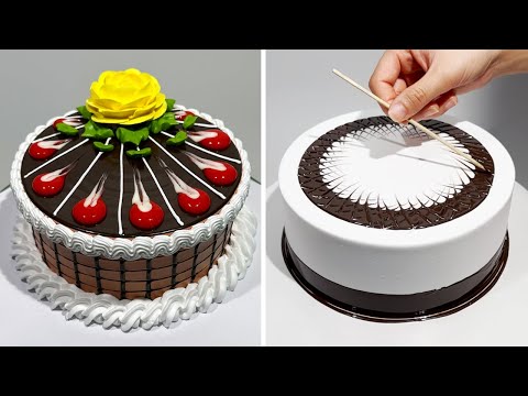 Easy & Quick Chocolate Cake Decorating Tutorials for Everyone 😂 Top 10 Amazing Cake Decorating Ideas