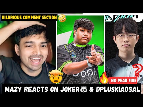 MAZY😎REACTS ON iQOOSoulJOKER🇮🇳🚀& DplusKiaOsal🇰🇷IMPRESSED🔥