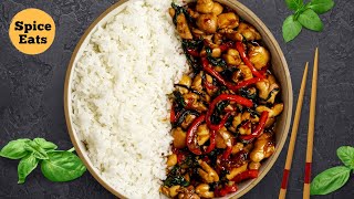 Thai Basil Chicken | Pad Kra Pao | Chicken Stir Fry With Thai Basil