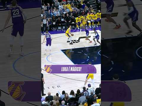 Luka Doncic passa primeiro e olha depois! #shorts #nba #lukadoncic