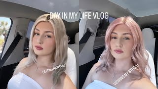 Day In My Life Vlog | Hair Done, Viewing My Studio, Life Update