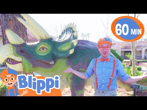 Blippi's Dino Day Out | Blippi | Shows for Kids - Explore With Me!