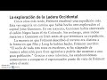 Exploración del Oeste Americano