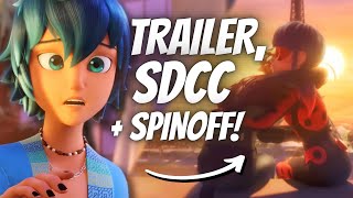 NEW MIRACULOUS LADYBUG SEASON 6 TRAILER, SDCC PANEL, STELLAR FORCE SPINOFF + MORE! 🐞✨