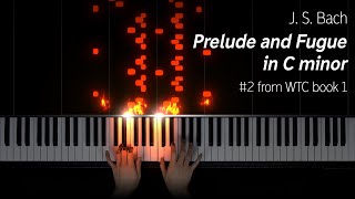 J.S. Bach - Prelude and Fugue no. 2 in C minor, BWV 847 (harpsichord)