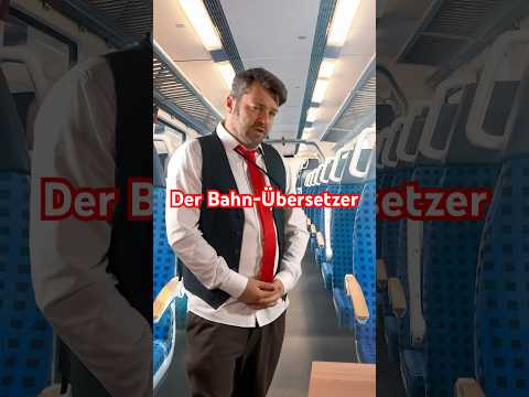 Bahnangestellte lässt dieser Trick kalt #deutschebahn #bahn #db #verspätung #satire #comedy