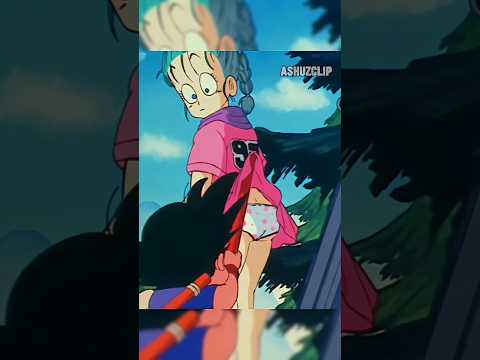 Goku Checking Bulma's Tail | DragonBall | #shorts #dragonball
