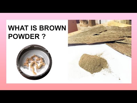 What is Brown powder?