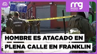 Hombre es atacado por dueño de bodega en Franklin: Habría orinado afuera del establecimiento
