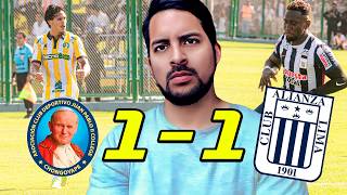 Alianza Lima 1-1 Juan Pablo II: CHAU CLAUSURA ¿CHAU GUEDE?