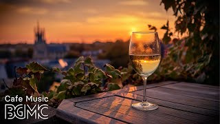🍷 Evening Jazz Piano Ballads - Elegant Wine Terrace Music for Relaxation & Romantic Ambience