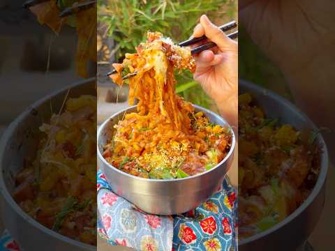 LUNCH HACK: Crispy Buldak Carbonara Bake🧀