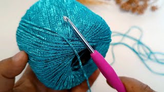 Look at This Beauty! Easy Crochet Stitch in Just 2 Rows