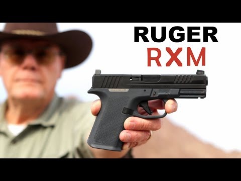 "NEW" Ruger RXM & Magpul "Glock" Clone 9mm Pistol - Shooting Review! Better Than a Glock? You Decide