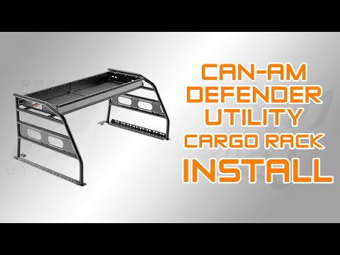 Can-Am Defender Utility Cargo Rack - Installation by Razorback Offroad™