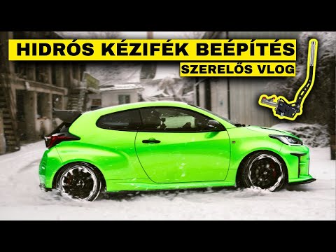 Hidrós kézi a Yarisba! Szerelős VLOG 🤓