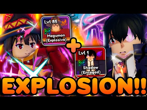 ESSA UNIT ATACA APENAS COM NUKES!! EVOLUÍ MEGUMIN E CID NO ANIME LAST STAND!!