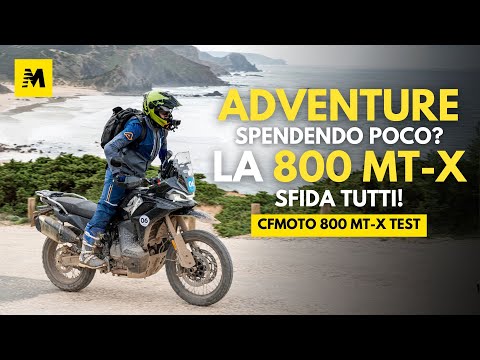 CFMOTO 800 MT-X | Come va la nuova MAXI ENDURO CINESE? La prova in OFFROAD e su STRADA