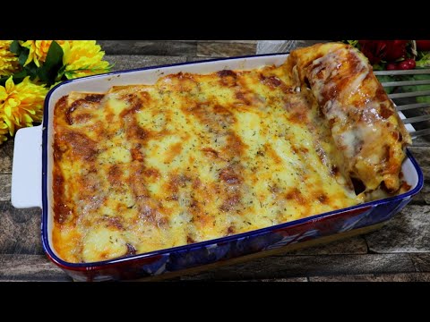 Delicious Dinner Recipe For Winters | Chicken Enchiladas Recipe By Tasty Food With Maria