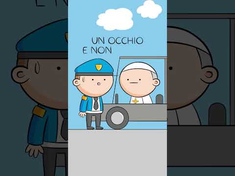 A Papa Leone piace guidare!
