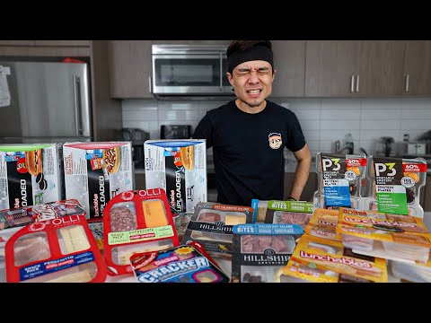 I ate EVERY Lunchables I could find... to Rank them (Tier list)