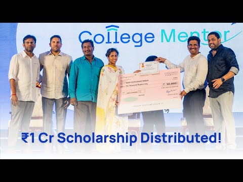 Balaraju Kondaveeti's Inspiring Message at @College.Mentor Scholarship Event (₹1 Crore Distributed!)