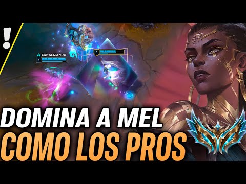 ¡Cómo el RANK 1 juega a Mel en LoL! 💥  | RUNAS, OBJETOS, HABILIDADES, GUIA MEL Y APRENDE A JUGARLA🔥