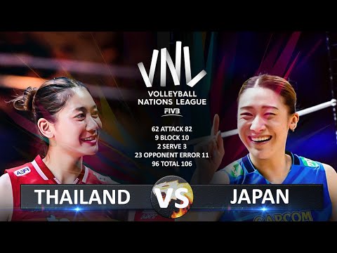 Thailand vs Japan | Women's VNL 2025